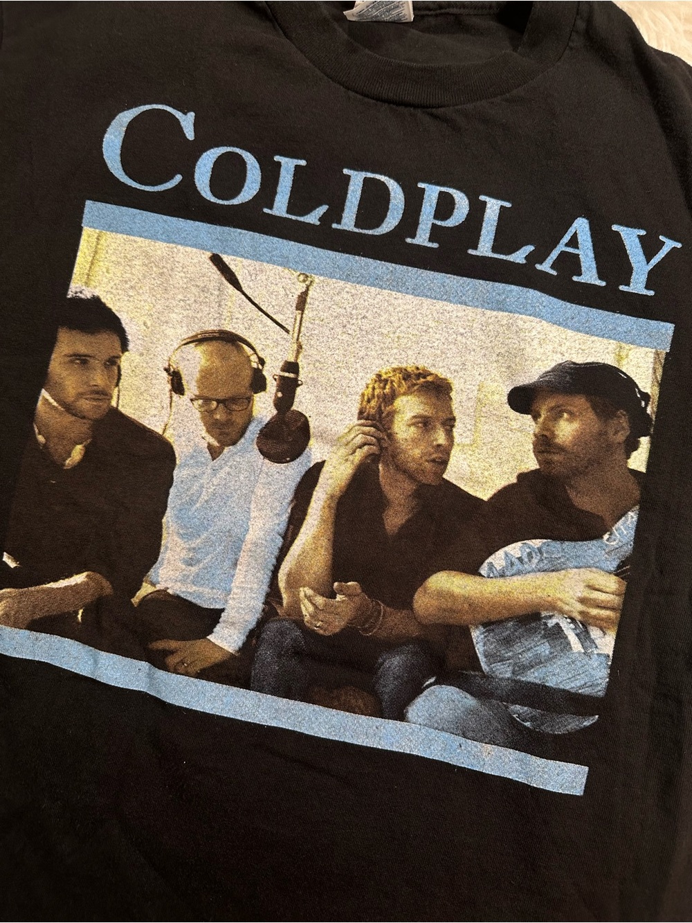 Vintage 2000s Coldplay Photo Tour Dates Band Tee - Picture 9 of 12